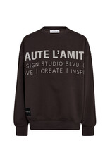 Haute L'amitié Studio Logo Sweat - Antracit