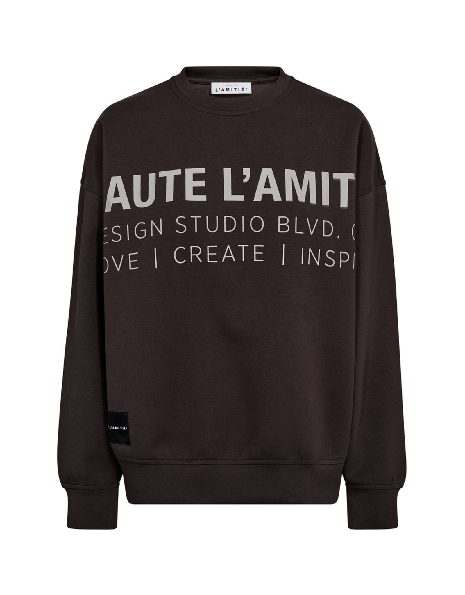 Haute L'amitié Studio Logo Sweat - Antracit