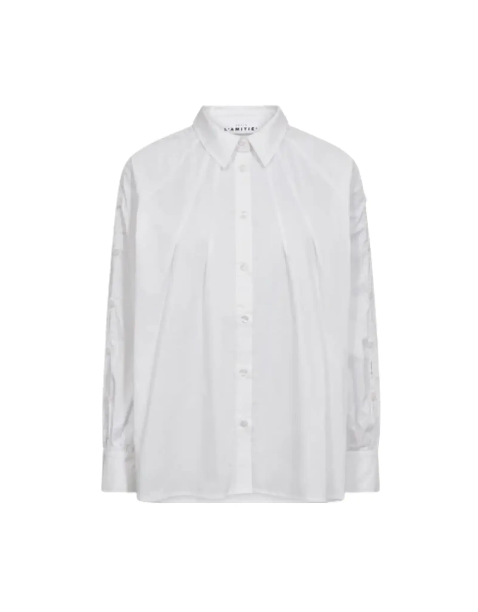 Haute L'amitié Ori button Shirt - White