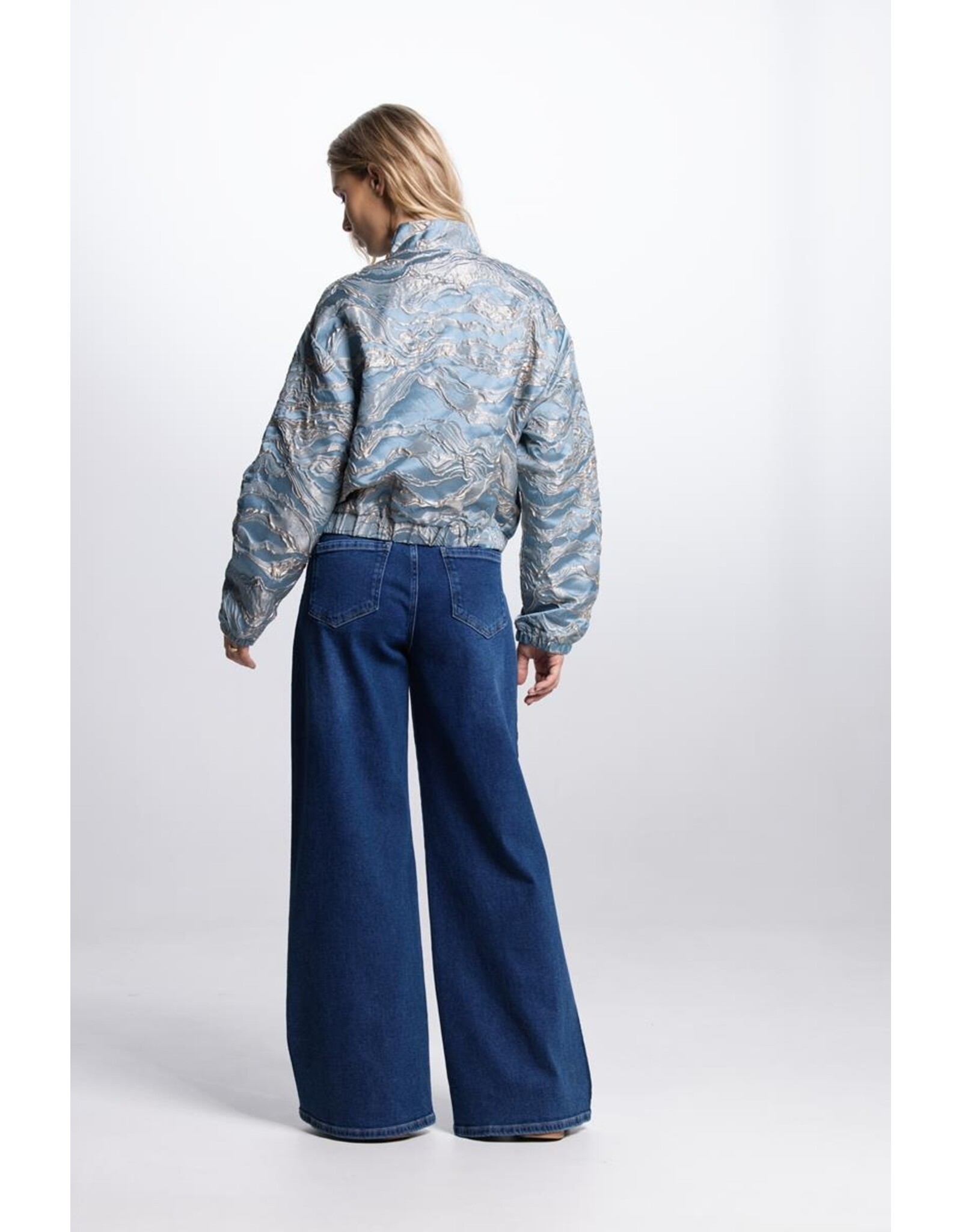 Jansen Qwen Bomber - Aquamarijn