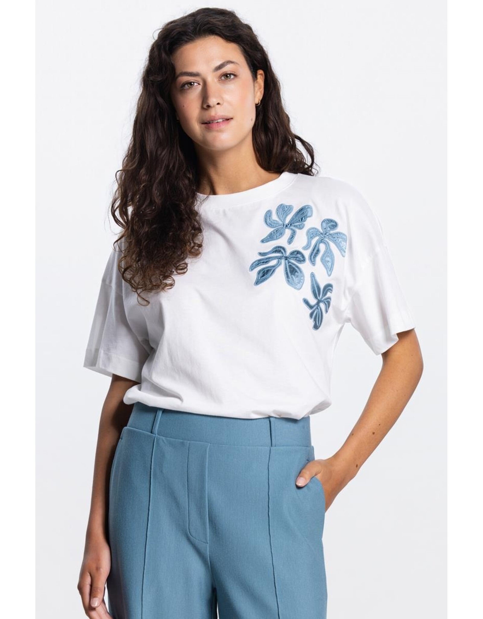 Jansen Riley Shirt - Aquamarijn