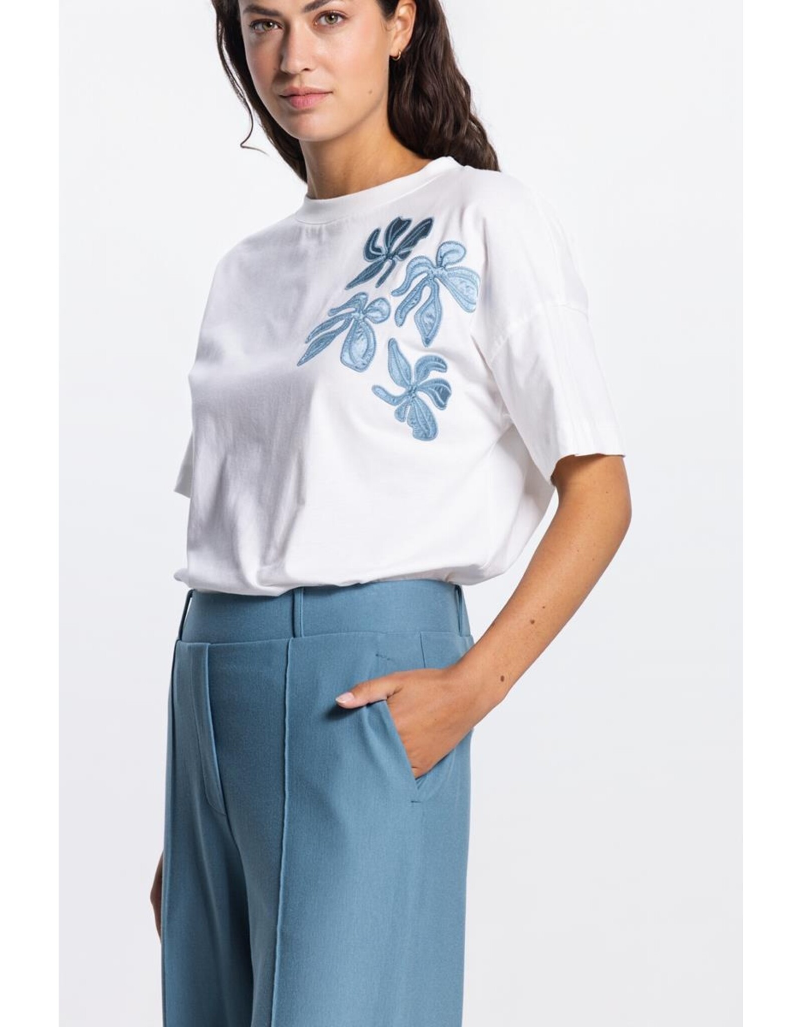 Jansen Riley Shirt - Aquamarijn