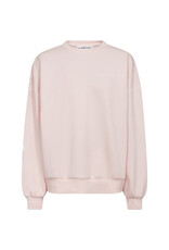 Haute L'amitié Maxi Split Logo Sweat - Iced Rose