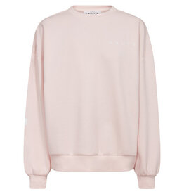 Haute L'amitié Maxi Split Logo Sweat - Iced Rose