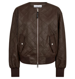 Haute L'amitié Quilt Bomber - Mocca