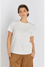 Rue de Femme Alvina Logo Tee - Offwhite
