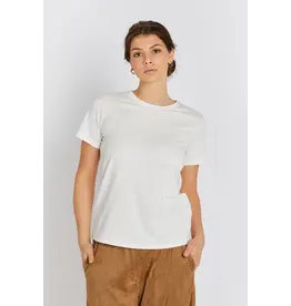 Rue de Femme Alvina Logo Tee - Offwhite