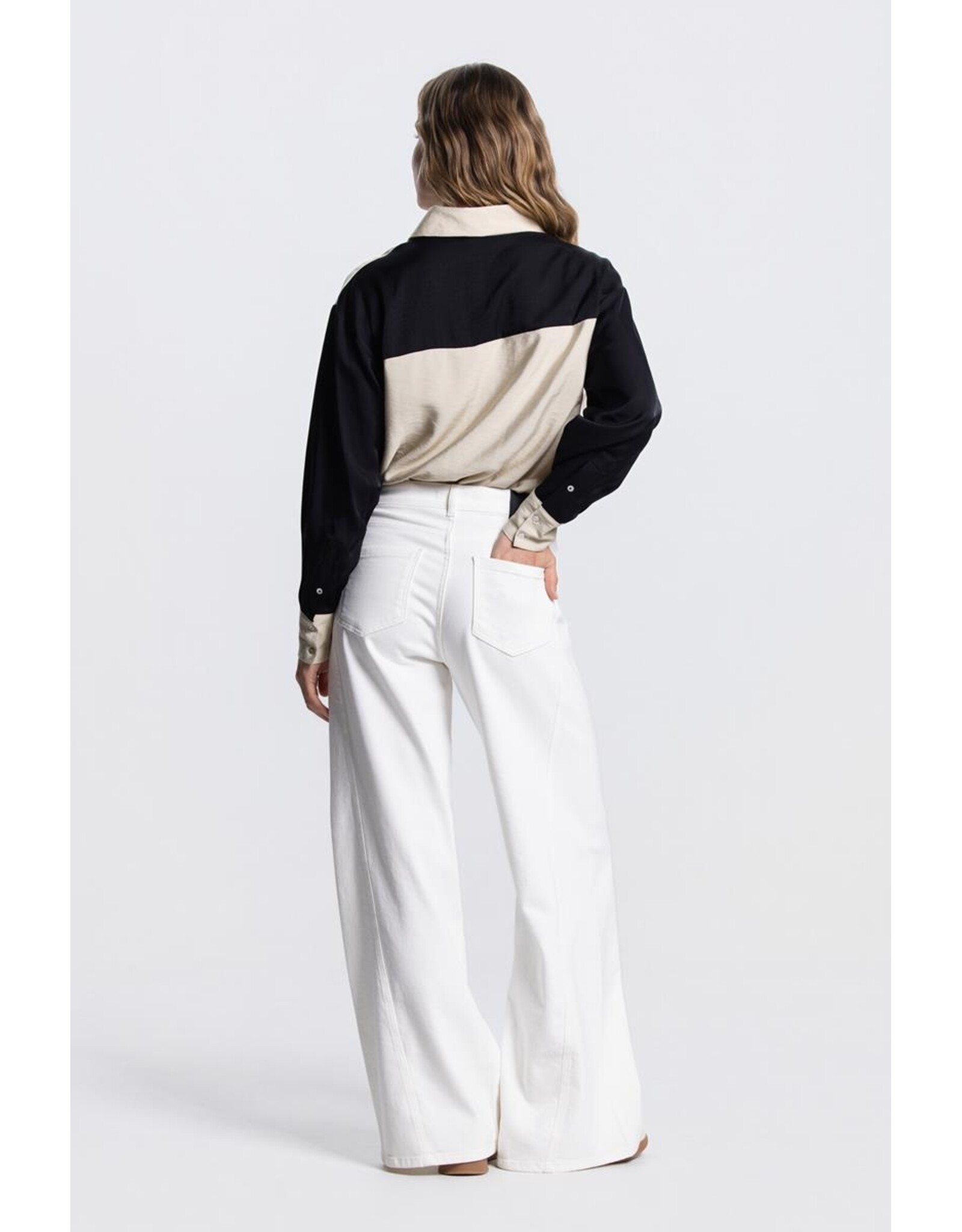 Jansen Otja Blouse  - Black/Clay