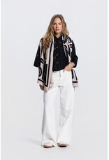 Jansen Scarf Printed - Black