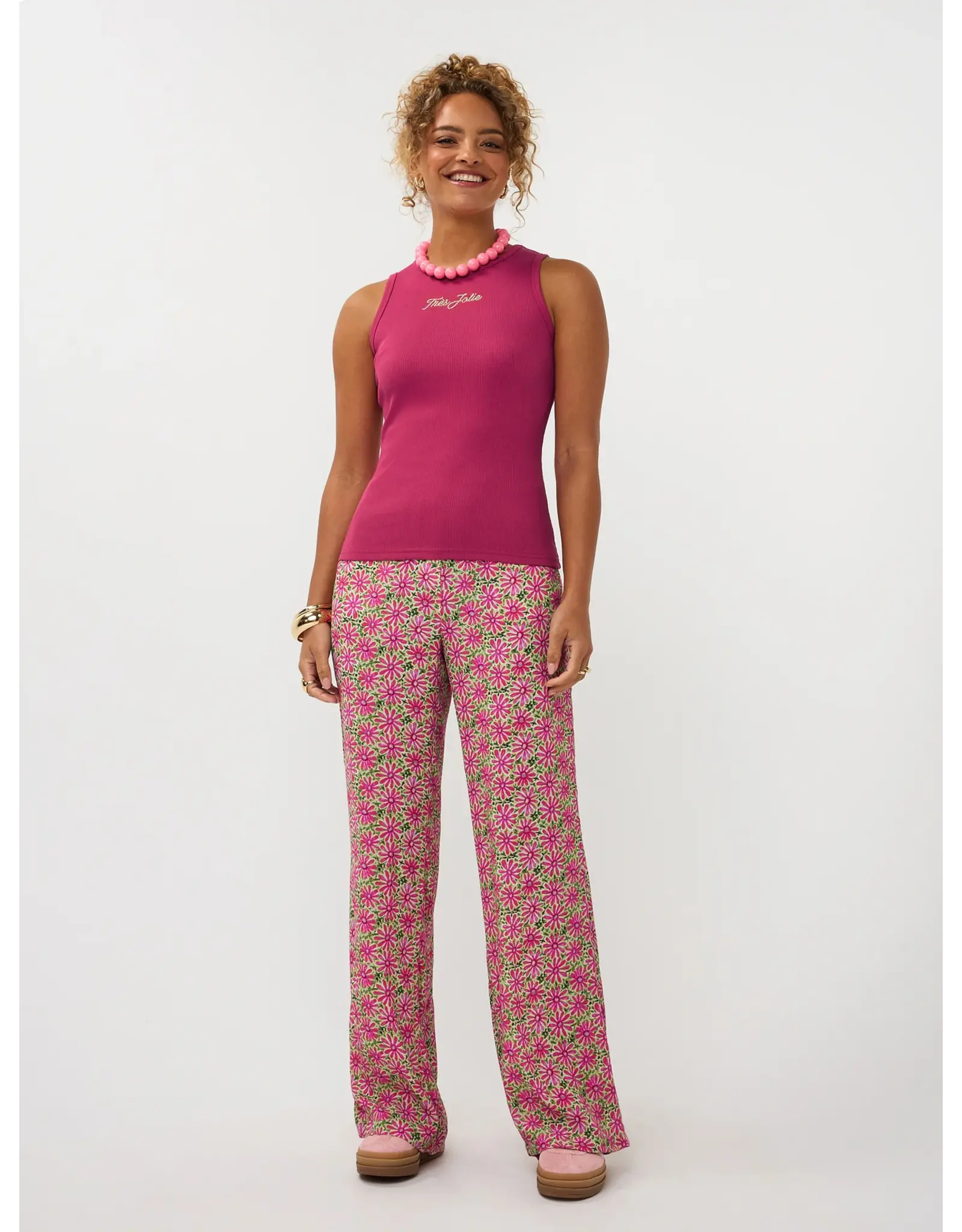 Ydence Top Tres Jolie - Berry Pink