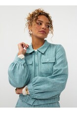 Ydence Jacket Jinte - Turquoise