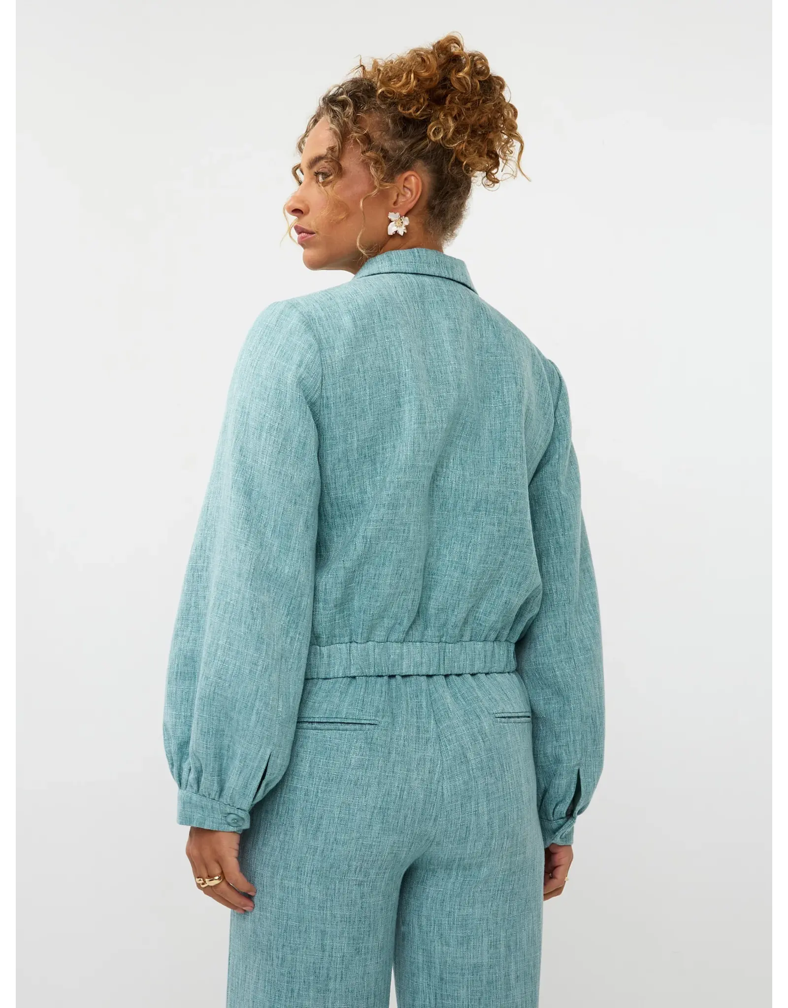 Ydence Jacket Jinte - Turquoise