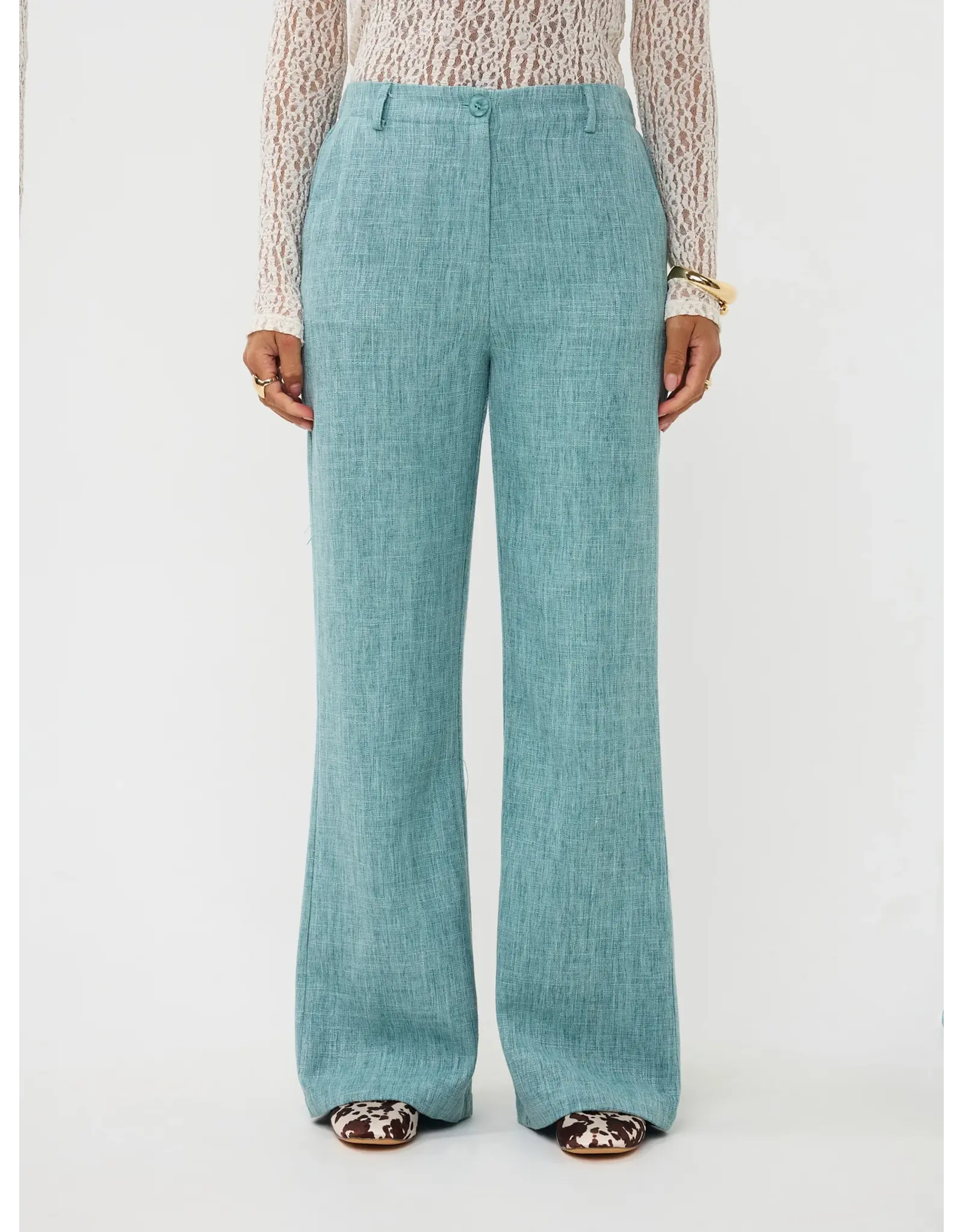 Ydence Pants Leona - Turquoise