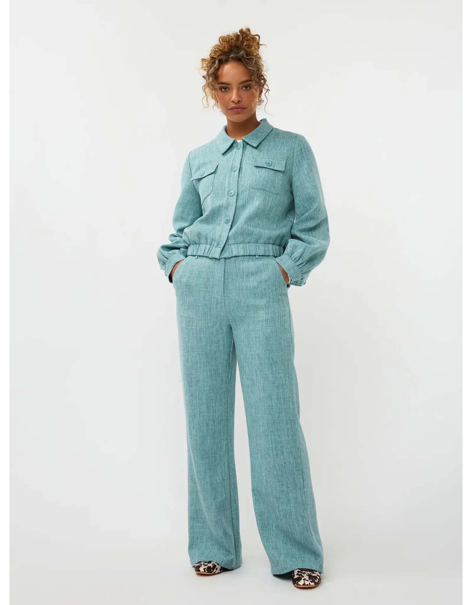Ydence Pants Leona - Turquoise