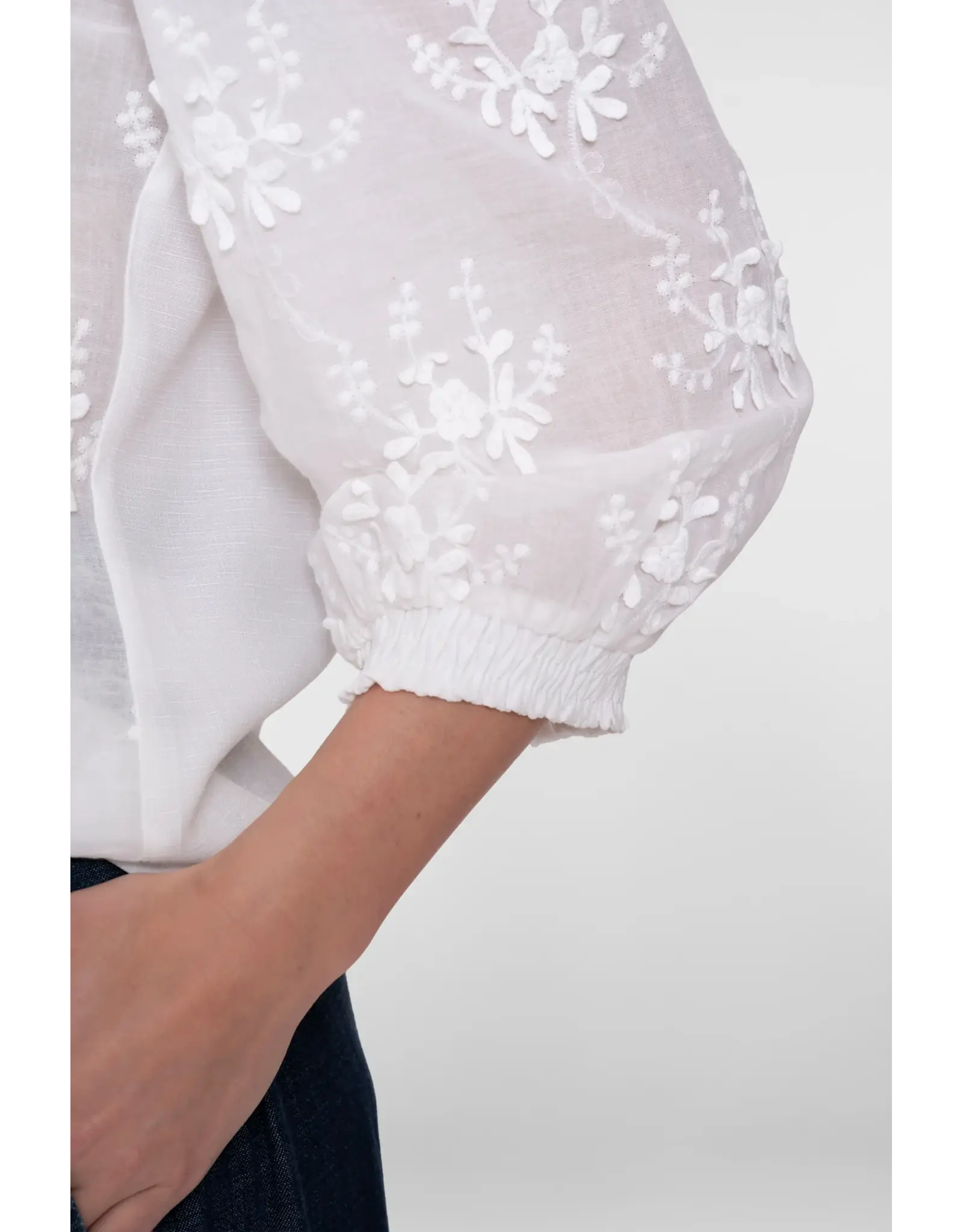 Geisha Blouse 63230 - Offwhite