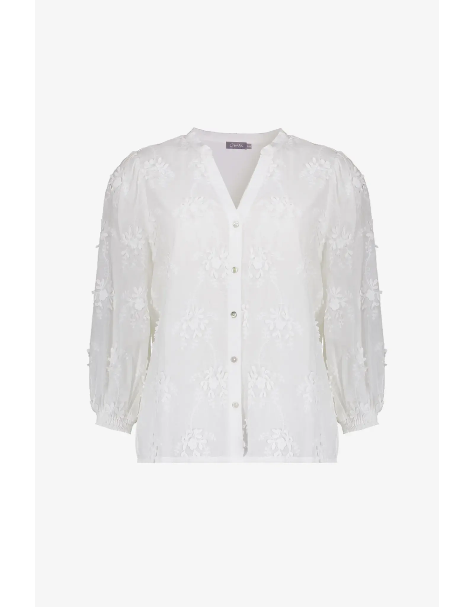 Geisha Blouse 63230 - Offwhite
