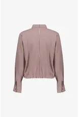 Geisha Top Ajour with knot - Black