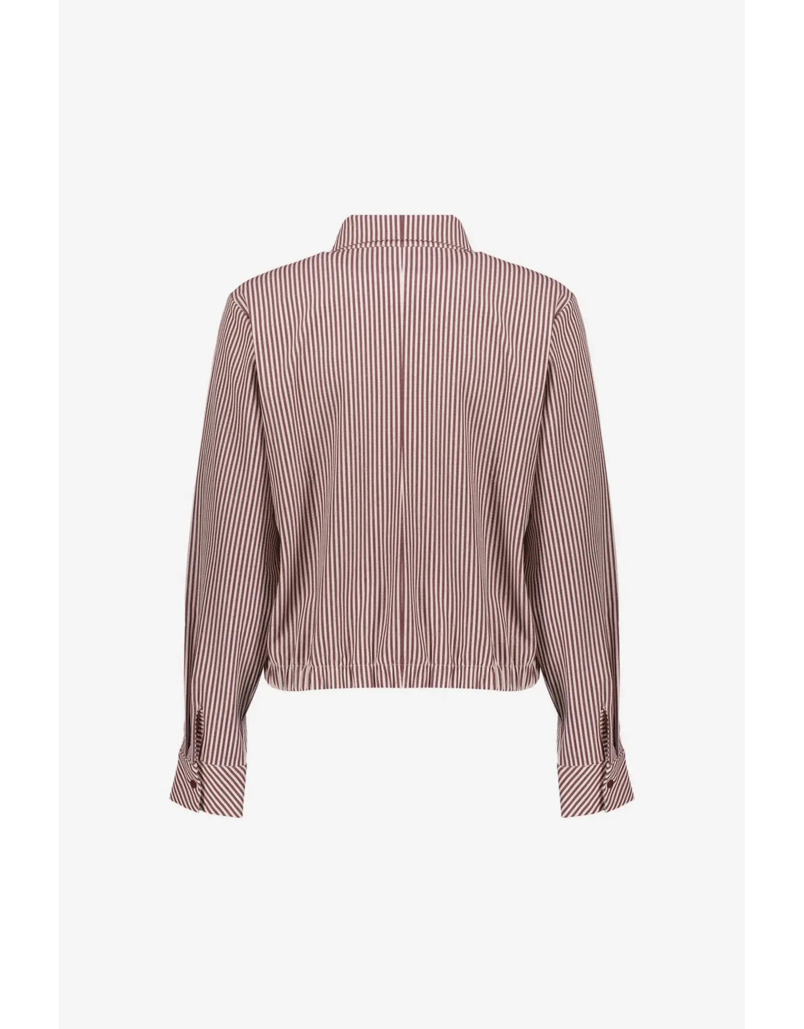 Geisha Top Ajour with knot - Black