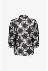 Geisha Blouse 63208 - Black/Ecru