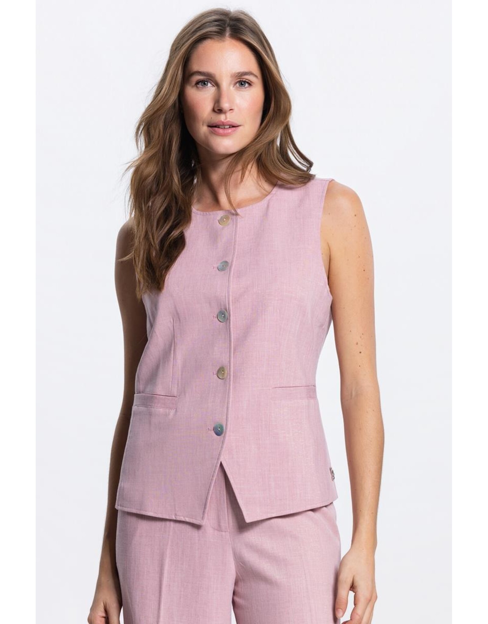 Jansen Nuna Gilet - Light Pink