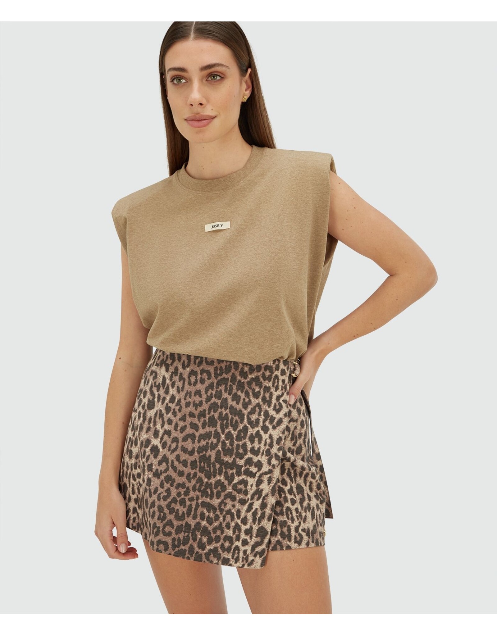 Josh V Sue - Light Khaki Melange