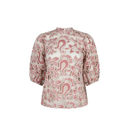 Aaiko Shaila top - Pomegranate