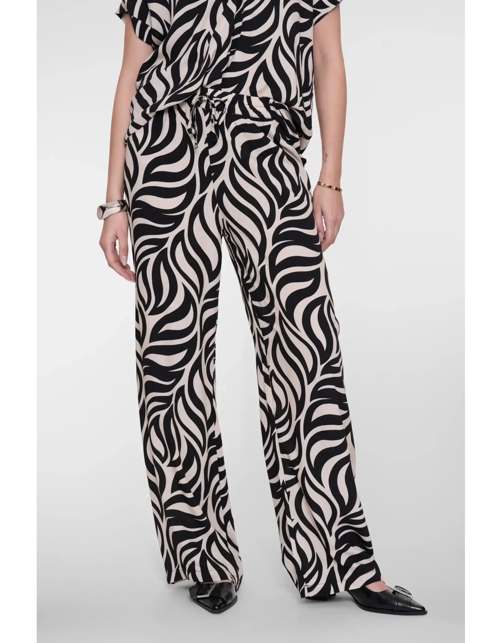 Geisha Pants Bi-Color - Black/Sand