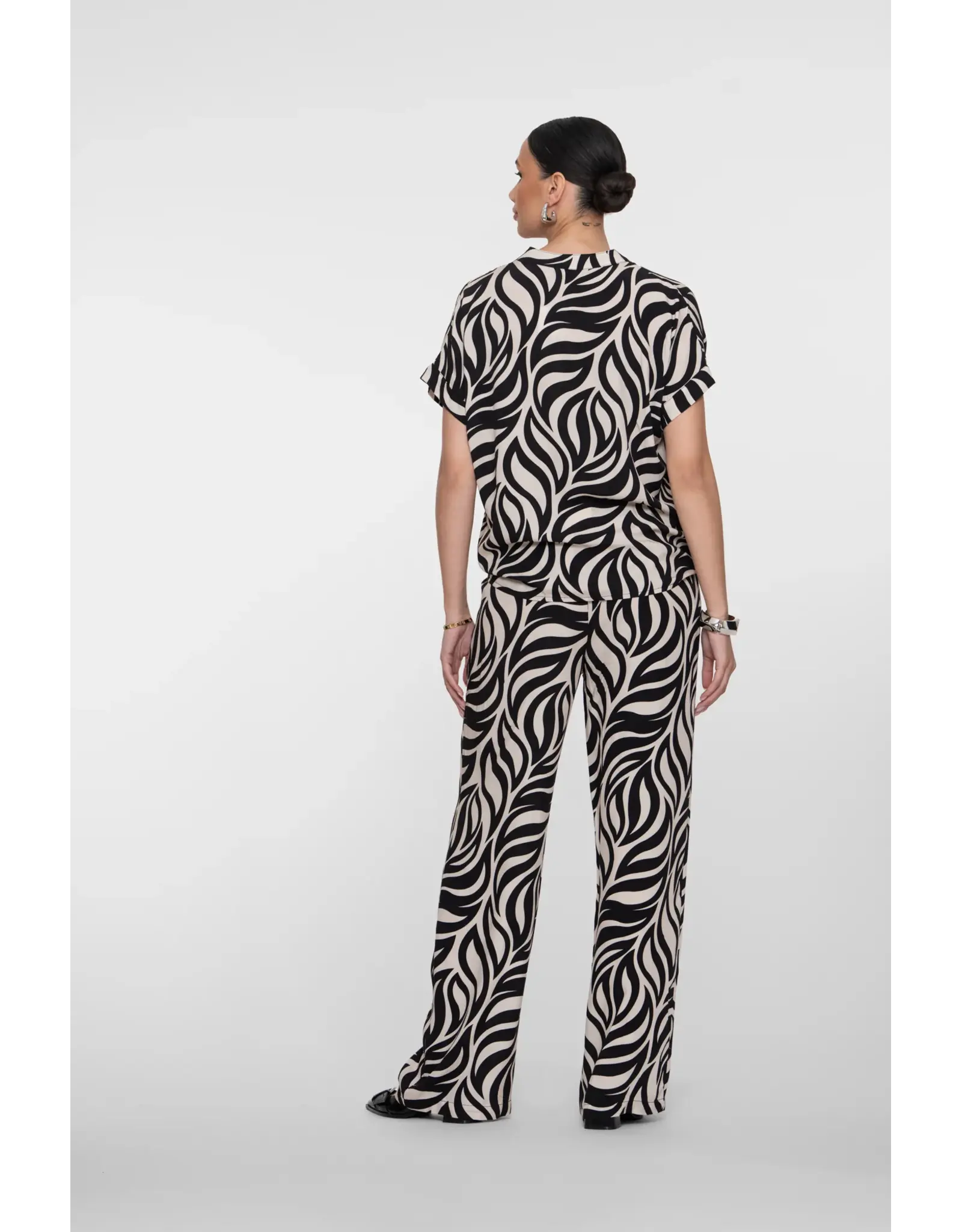 Geisha Pants Bi-Color - Black/Sand