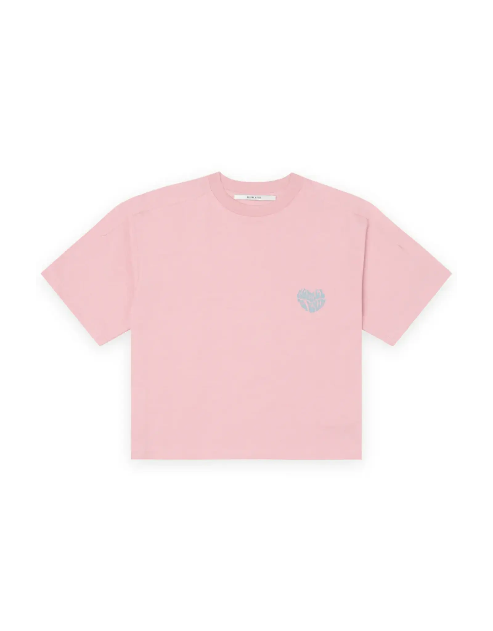 Homage Detailed printed tee - Summer pink