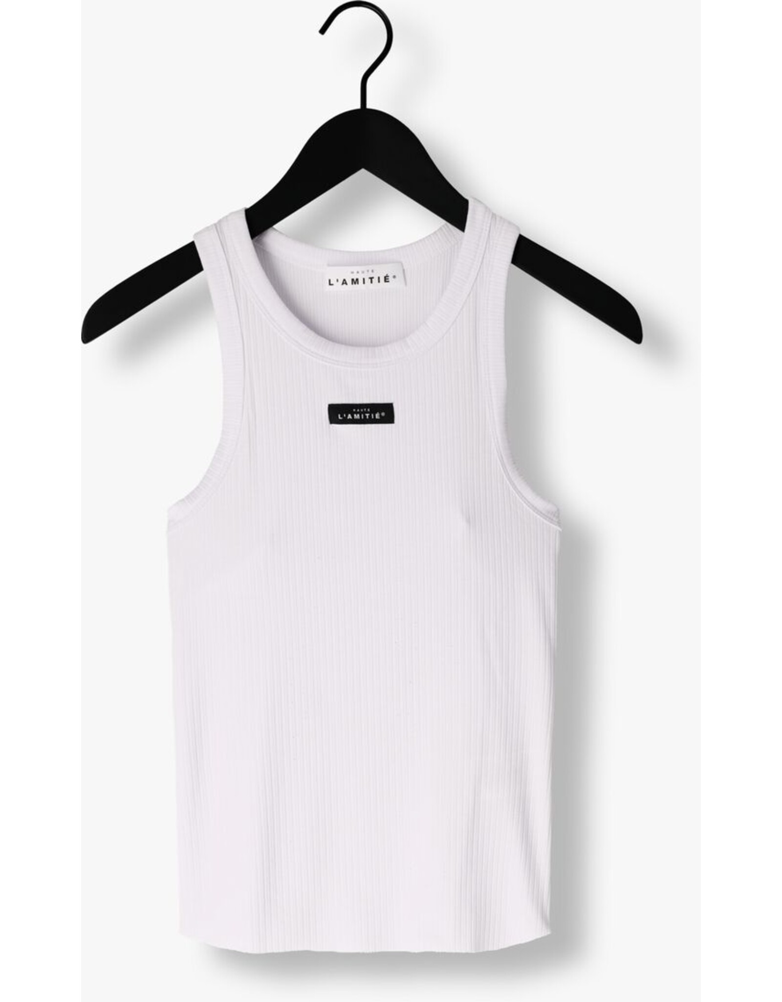 Haute L'amitié Rib Badge Tank - White