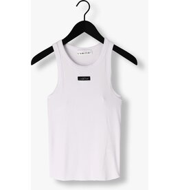 Haute L'amitié Rib Badge Tank - White