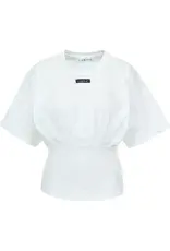 Haute L'amitié Romie Pleat Tee - White