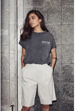 Haute L'amitié Noma Acid NS Balloon Tee - Black Acid Wash