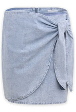 Homage Skirt With Knot - Random Summer Blue