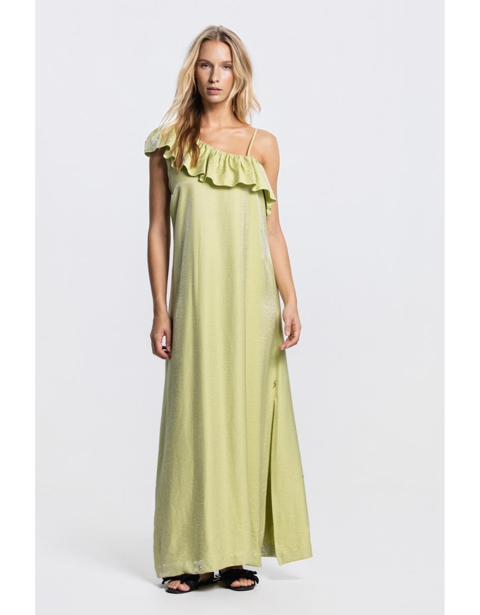 Jansen Niek jurk - Avocado