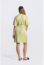 Jansen Tatum jurk - Avocado