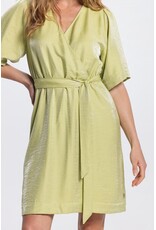 Jansen Tatum jurk - Avocado