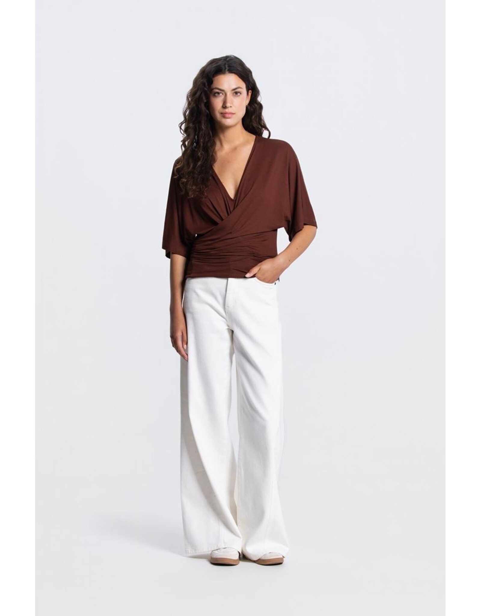 Jansen Valerie Shirt - Brown