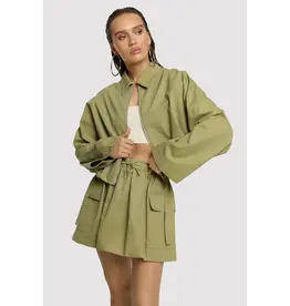 Refined Department Cargo Balloon Skirt Mandy - Army