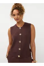 Ydence Knitted Top Mona - Brown