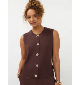 Ydence Knitted Top Mona - Brown
