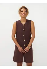 Ydence Knitted Top Mona - Brown