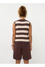 Ydence Knitted Top Judith - Brown/Ecru