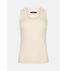 Ydence Knitted Top Keely - Ecru