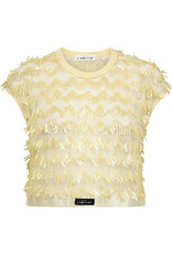 Haute L'amitié Limone Crop Top - Pale Yellow
