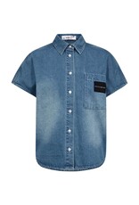 Haute L'amitié Denim NS Logo Shirt - Used Denim