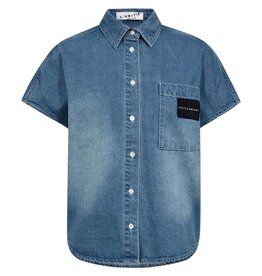 Haute L'amitié Denim NS Logo Shirt - Used Denim