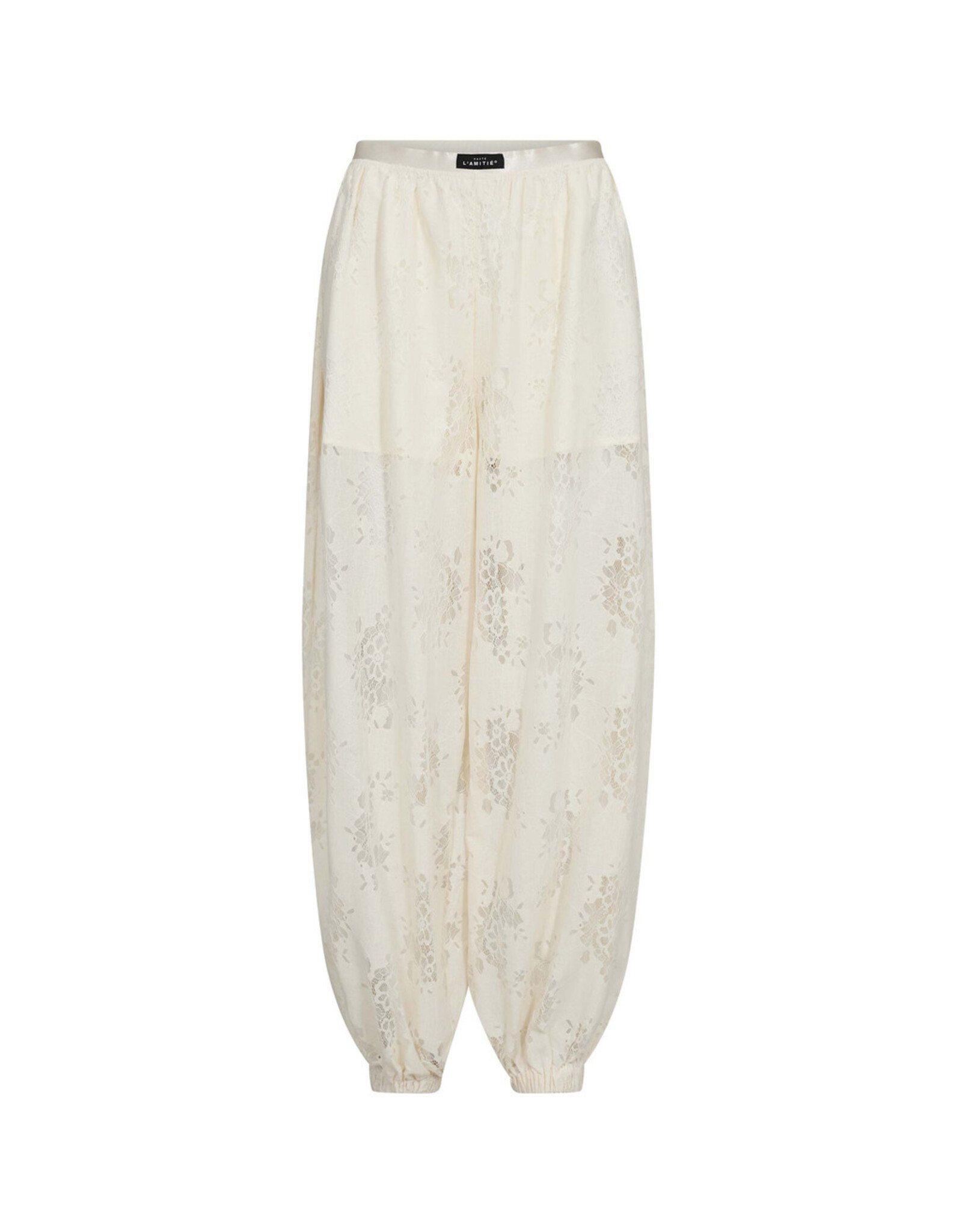 Haute L'amitié Bella Lace Harem Tall Pant - Off White