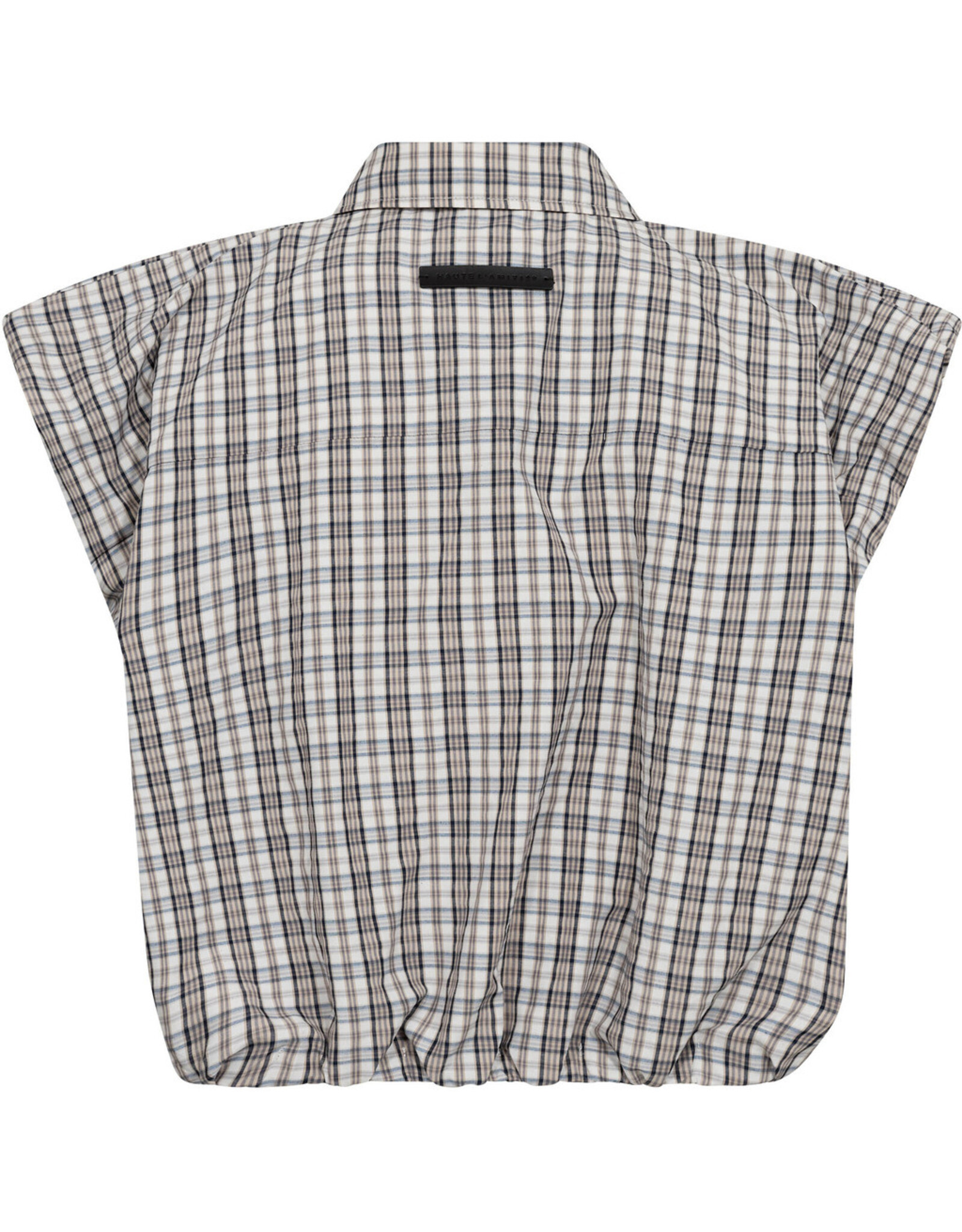 Haute L'amitié Dinnie NS mini Check Shirt - Off White