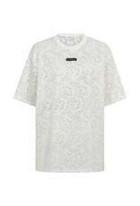Haute L'amitié Summer Lace Loose Tee - White